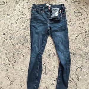 Madewell High Rise Skinny Jeans size 26